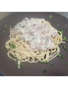 Espaguetis carbonara