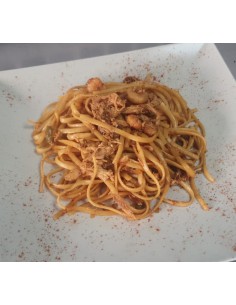 Tallarines c/gamba, pollo,...