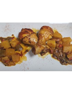 Pollo a la cerveza